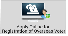Apply online for registration of overseas voter