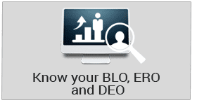 Know your BLO ERO and DEO